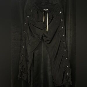 Hellstar mirror face snap sweatpants XL